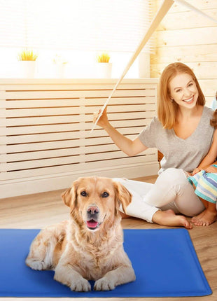 Pressure Activated Pet Gel Self Cooling Mat Pad