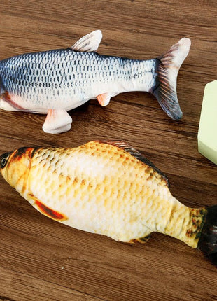 Electric Fish Cat Toy USB Charging