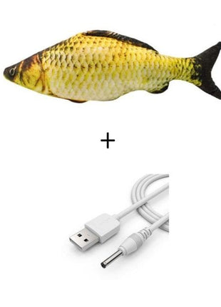 Electric Fish Cat Toy USB Charging