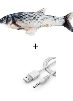 Electric Fish Cat Toy USB Charging