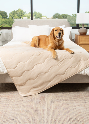 PupChill™ Cooling Waterproof Blanket - Arctic Sand