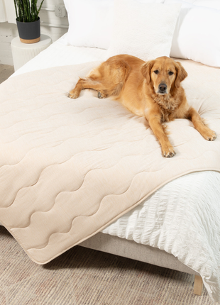 PupChill™ Cooling Waterproof Blanket - Arctic Sand
