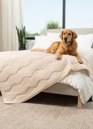 PupChill™ Cooling Waterproof Blanket - Arctic Sand