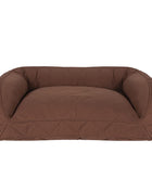 Quilted Microfiber Bolster Dog Bed