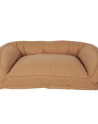Quilted Microfiber Bolster Dog Bed