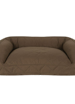 Quilted Microfiber Bolster Dog Bed