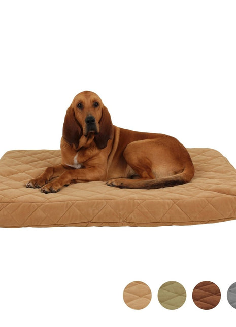 Quilted Orthopedic Jamison Dog Bed with Moisture Barrier