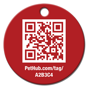 PetHub QR Pet ID Tag – Classic Aluminum - Pup List