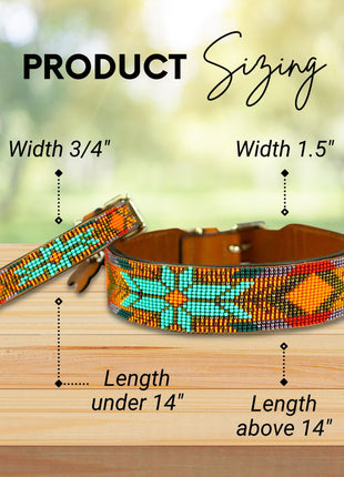 Sardinia Sambboho dog collar (Glam Collection)