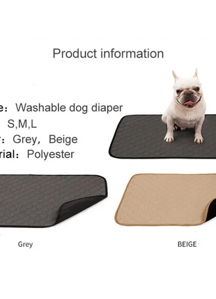 Reusable Dog Pee Pads Puppy Waterproof Mat For Pets - Washable Training Pads