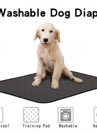 Reusable Dog Pee Pads Puppy Waterproof Mat For Pets - Washable Training Pads