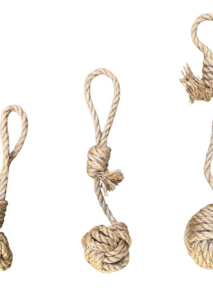 hemp rope dog tug toy