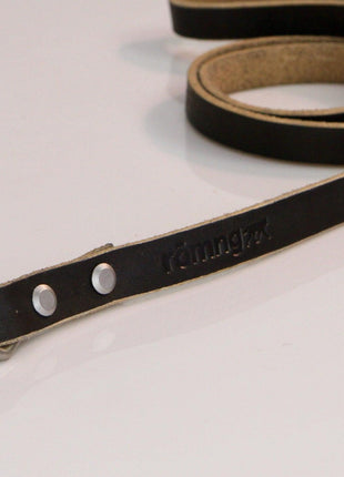 handmade leather dog leash