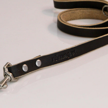 48" Genuine Leather Dog Leashes - Made in USA