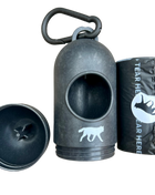 bamboo poop bag dispenser + compostable roll