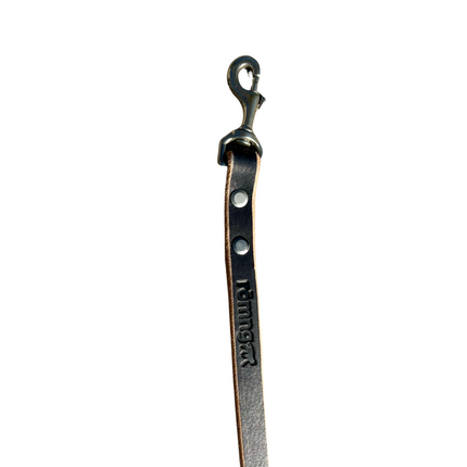 48" Genuine Leather Dog Leashes - Made in USA
