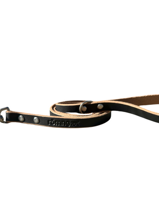 handmade leather dog leash