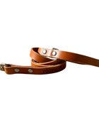 handmade leather dog leash