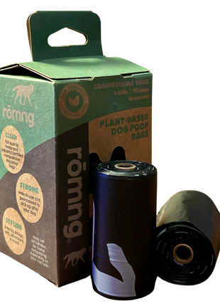 compostable plant-based dog poop bags