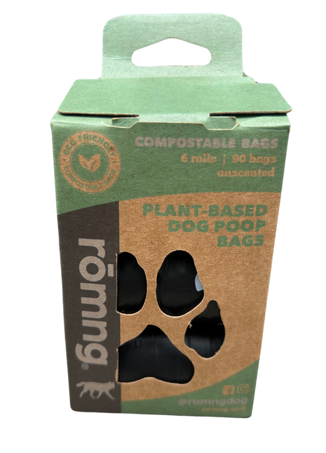 compostable plant-based dog poop bags