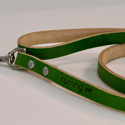 48" Genuine Leather Dog Leashes - Made in USA
