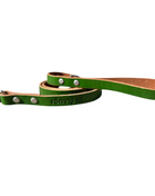 handmade leather dog leash