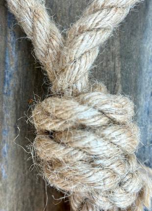 hemp rope dog tug toy