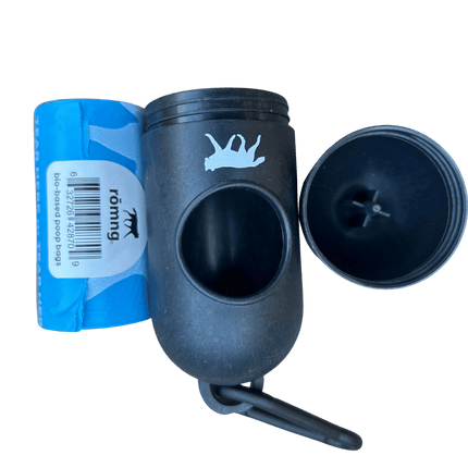 Bio-based Dog Poop Bags with Bamboo Dispenser