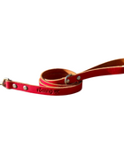 handmade leather dog leash