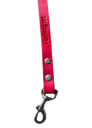 handmade leather dog leash