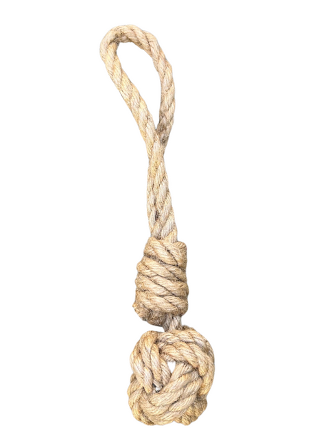 hemp rope dog tug toy