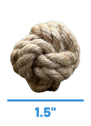 hemp rope dog tug toy