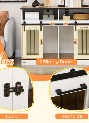 Isla Large Dog Kennel Crate Furniture