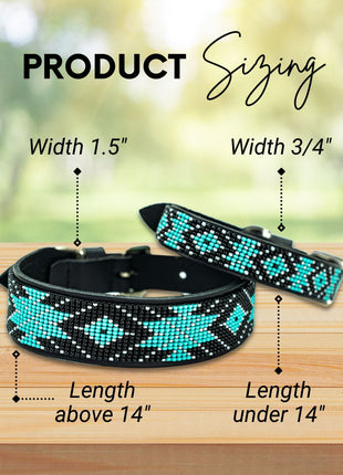 Saint Barth Sambboho dog collar (with AirTag holder)
