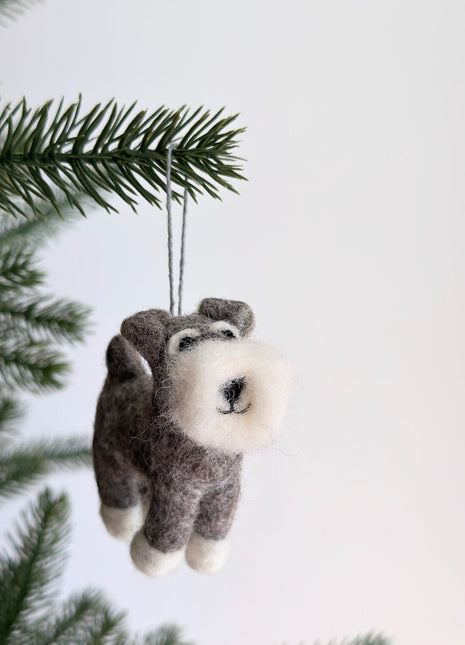 Schnauzer Dog Ornament