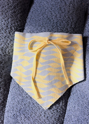 Seaside Swirl Cotton Knitted Dog Bandana - Pup List
