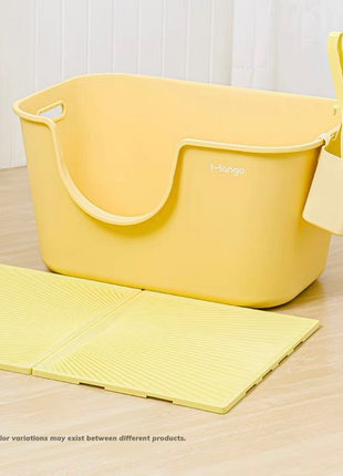 Butter Litter Box XL Set | Extra Large Litter Box with Accessories