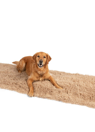 PupProtector™ Luxe Waterproof Bed Runner - Plush Sheep Tan