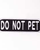 Do Not Pet 2x6 Patch