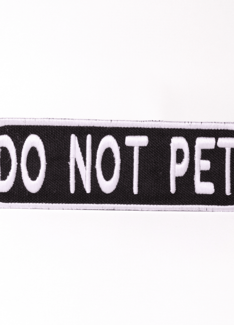 Do Not Pet 2x6 Patch