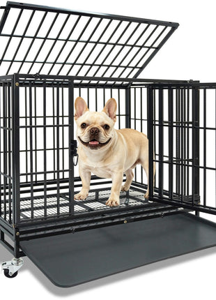 37" Stackable Heavy Duty Dog Kennel 371D08