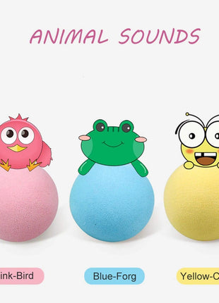 Smart Cat Ball Catnip Interactive Chirping Balls for Cat Exercise