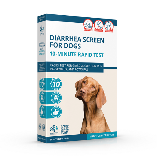 Diarrhea Screen 10-Minute Rapid Test for Dogs: At-Home Testing