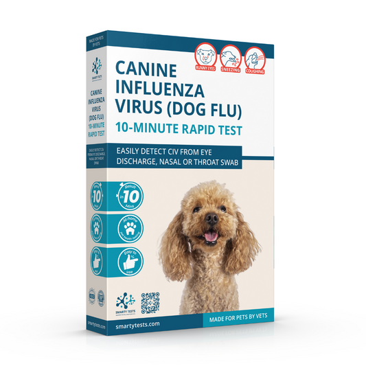 Canine Influenza Virus (Dog Flu) 10-Minute Rapid Test: At-Home Testing