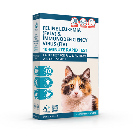FeLV & FIV Combination 10-Minute Rapid Test: At-Home Testing
