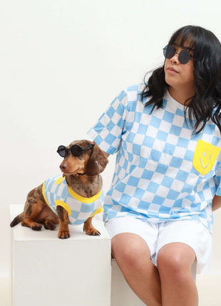 Dog Cotton Smiley Tee