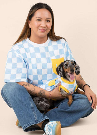 Human Oversized Cotton Smiley Tee