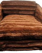 Chocolate Mink Sofa Bed