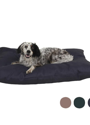 Patio Pillow Bed: Solid Indoor Outdoor Dog Bed