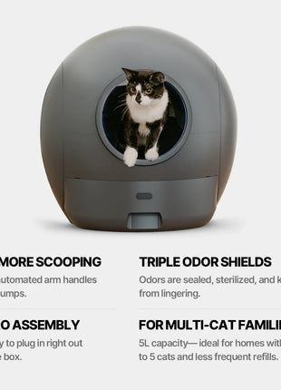 Els Pet Spaceship 2 Automatic Litter Box